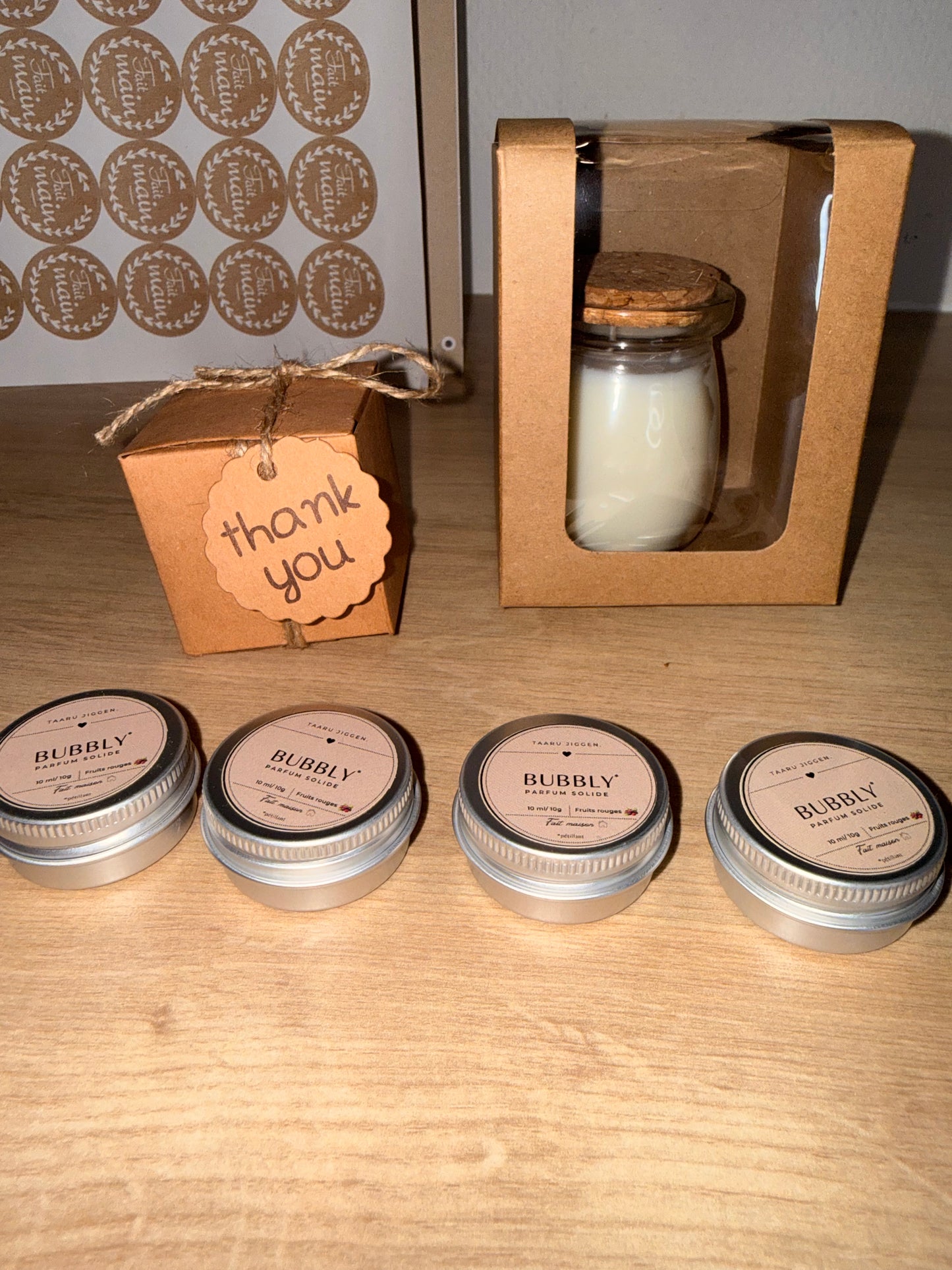 Coffret parfum solide & bougie